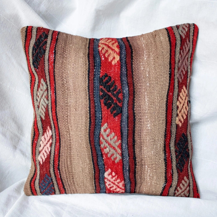 Poszewka na poduszkę kilim z orientalnymi wzorami