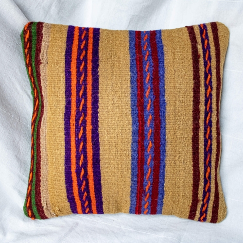 Wełniany kilim w paski