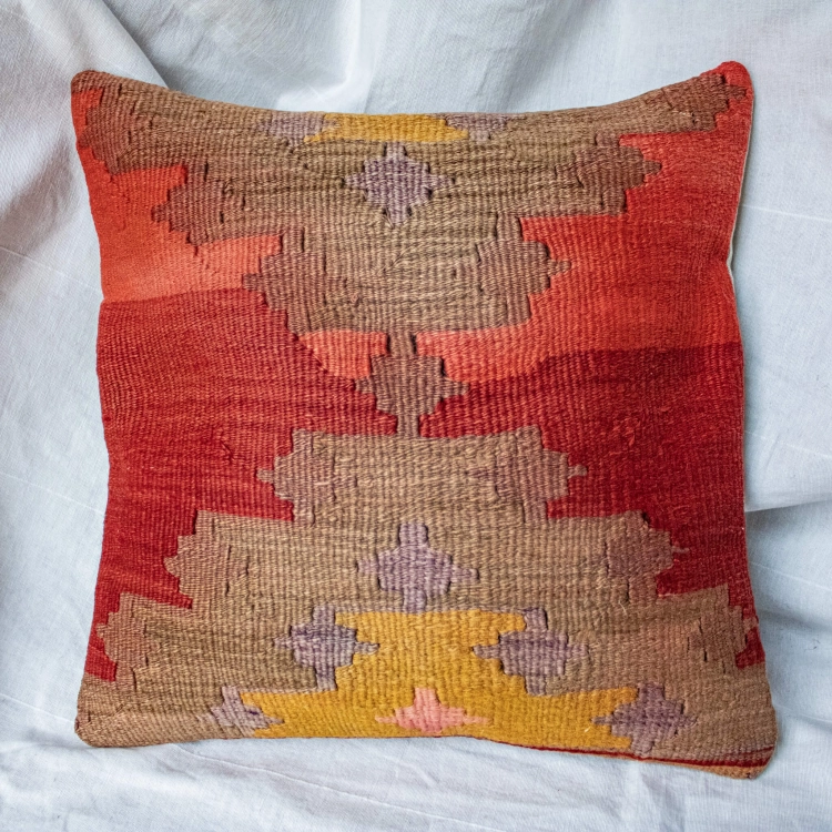 Orientalna poszewka na poduszkę kilim