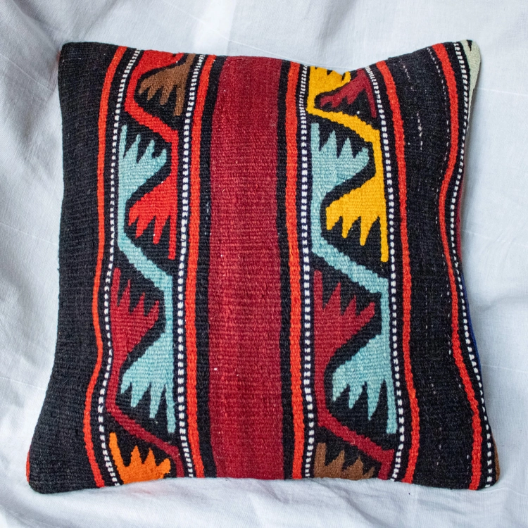 Orientalna poszewka na poduszkę kilim