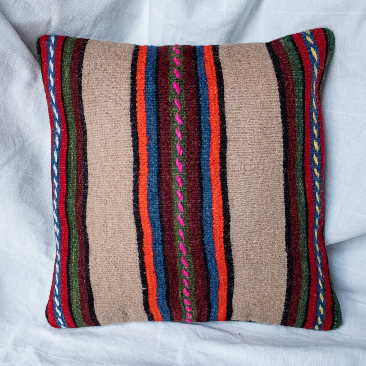 Poszewka na poduszkę kilim w paski