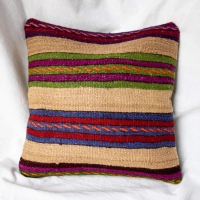 Wełniana poszewka na poduszkę kilim