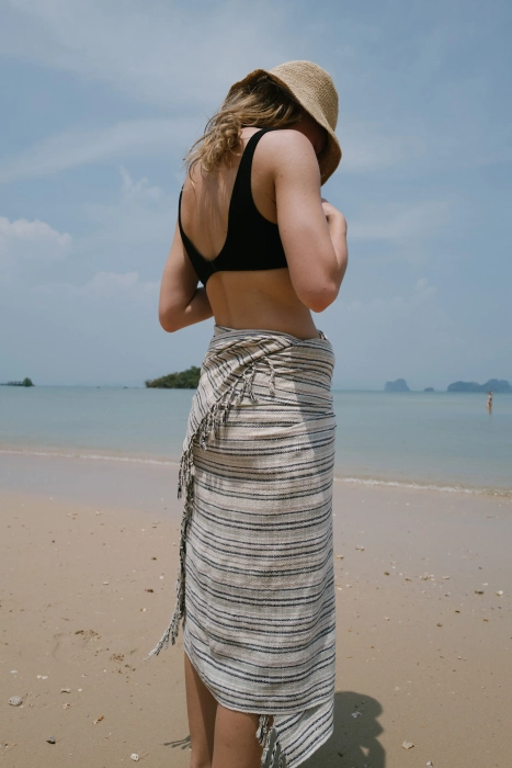 KARA - striped cotton towel (1) (1) (1) (1)