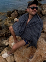 męski ręcznik na plażę