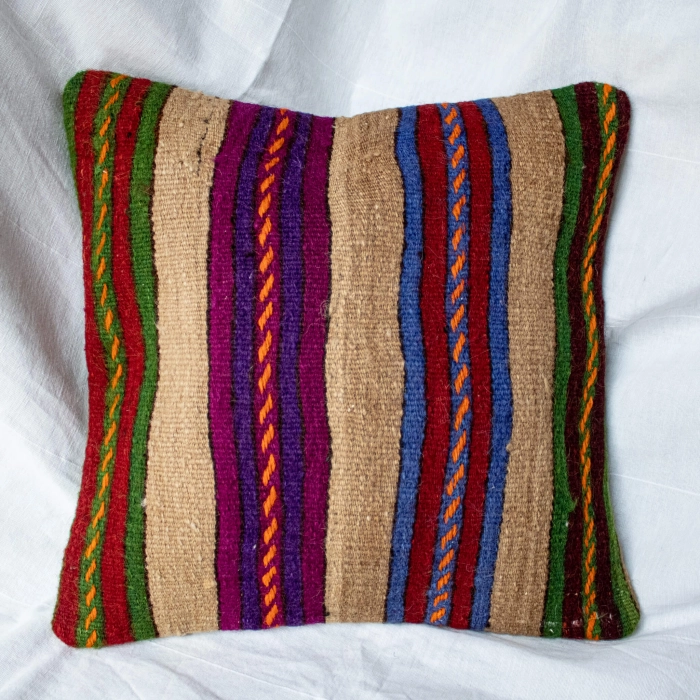 Vintage kilim pillowcase